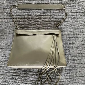 All saints grey handbag